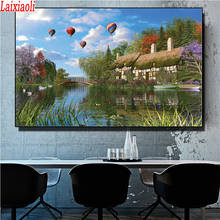 DIY diamond painting natural spring cottage scenery Full Square Round Drill mosaic embroidery sale 5D Cross Stitch home decor 2024 - buy cheap