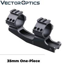 Vector Optics 35mm Offset Cantilever Short One Piece Riflescope Scope Picatinny Mount Dual Rings with Top Picatinny Rail 2024 - buy cheap
