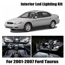 10pcs White LED Interior Light Reading Ceiling Bulbs Kit Fit For 2001-2005 2006 2007 Ford Taurus Cargo Glove Box License Lamp 2024 - buy cheap