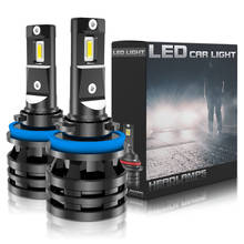 Bombilla LED para faro delantero de coche Mitsubishi, Bombilla H11, H8, H7, 9005, 9006, 9007, HB4, H1, Outlander, Lancer 10, 9, Galant, ASX, Pajero, 2 uds. 2024 - compra barato
