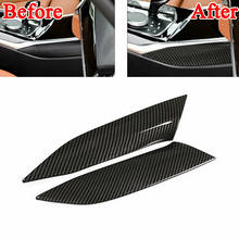 For BMW 3 Series G20 2020 Car Side Center Console Decoration Cover Sticker Carbon Fiber ABS 2024 - buy cheap