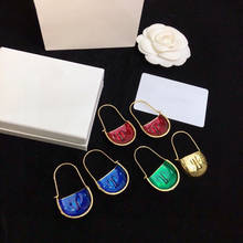 Pendientes de perlas para mujer, joyería de alta calidad, diseño de gota de agua, Color oro amarillo 2024 - compra barato
