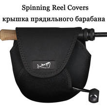 Cubiertas de neopreno para carrete giratorio, funda protectora para Baitcasting, carrete de pesca con mosca, bolsa para guante, se adapta a la herramienta de la serie 1000, 2000, 3000 y 4000 2024 - compra barato