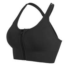 Sports Bra High Impact Front Zipper Plus Size Sports Workout Underwear For Women Seamless Gym Fitness Breathable Yoga Bh Sport 2024 - buy cheap