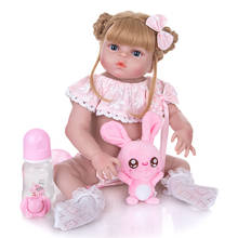 Reborn bebê bonecas de corpo inteiro silicone bebe brinquedo para a menina bonecas recém-nascidos princesa bebês banhar brinquedo adorável presente aniversário brinquedos 2024 - compre barato