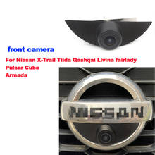 Car Special Front HD high quality Camera For Nissan X-Trail Tiida Qashqai Livina fairlady Pulsar Cube Armada Waterproof CCD HD 2024 - buy cheap