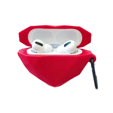 Capa de proteção para fones de ouvido airpods pro, caixa de silicone com chaveiro para airpods pro 3 2024 - compre barato