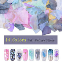 ZINXIN 3D Abalone Shell Irregular Nail Art Decorations UV Gel Flake Slider Nails Shimmer Pearl Jewelry Tips Manicure Polish 2024 - buy cheap