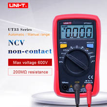 Nueva UNI-T De Mano 4multimeter UT33A +/B +/C +/D + llegada Multímetro digital Con Temperatura estado de la batería probador capacitancia NCV 2024 - compra barato
