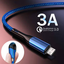 Cable Micro USB de carga rápida para móvil, cargador para Samsung S7, Xiaomi Redmi Note 5 Pro 4, Cavo 2024 - compra barato