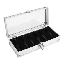 Watch Box 6 Grid Insert Slots Jewelry Watches Display Storage Box Case Aluminium Jewelry  Decoration Winder 2024 - buy cheap