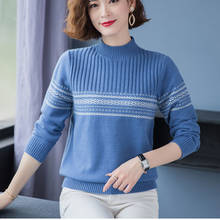 New Arrival 2020 Winter Knitted Pullover Sweaters Long Sleeve Turtle neck Warm Female Pull Jumper Ladies Tops 2024 - buy cheap