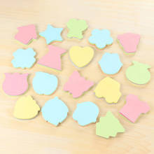 100pcs/set Colorful Memo Pad Heart Stars Leaf Sticky Notes Planner Stickers For Book Mark Office School Supplies Stationery 2024 - buy cheap