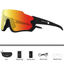 Gafas deportivas polarizadas para Ciclismo de montaña, 5 lentes, Multi, Unisex 2024 - compra barato