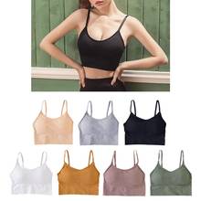 Women Bras Breathable Sports Bra Anti-sweat Shockproof Padded Sports Bra Yoga Top Athletic Gym Running Fitness Workout Sport Top 2024 - buy cheap