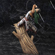 ARTFX J Attack on Titan Levi Renewal PVC Action Figure Stand Anime Figure JapaneseCollectible Model Doll Gift 2024 - buy cheap