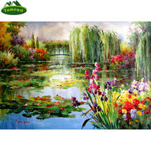 Claude Monet Colorful Water Lily Diamond Painting by Number,mosaic Diamond Picture Full Square Diamond Embroidery Sale,wall Arts 2024 - buy cheap