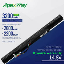 Apexway 4 CÉLULAS AL15A32 4ICR17/65 Nova Bateria Para Acer E5-422G E5-472 E5-473 E5-522 E5-532 E5-532T E5-573 E5-722 ES1-420 V3-574TG 2024 - compre barato