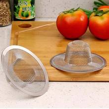 Stainless Steel Bathtub Hair Catcher Stopper Shower Drain Hole Filter Trap Kitchen Sink Slag Stainless Steel Kitchen Sink Filter 2024 - buy cheap