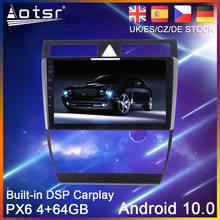 Android 10 PX6 Car GPS Navigation For Audi A6 C5 1997-2004 S6 2 1999-2004 RS6 Car DVD Auto Radio Multimedia Player HeadUnit 2Din 2024 - buy cheap
