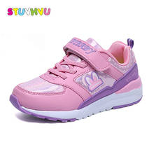 Children Leather Sports Shoes Girls Sneakers 2020 Autumn and Winter New Cartoon Rabbit Casual Kids Sneakers Girls Running Shoes 2024 - buy cheap
