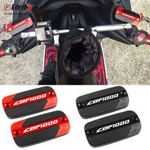 Cubierta de depósito de líquido para motocicleta, accesorio de cilindro maestro de freno delantero, CNC, para HONDA CBF1000 CBF 1000 2006-2014 2013 2012 2011 2024 - compra barato