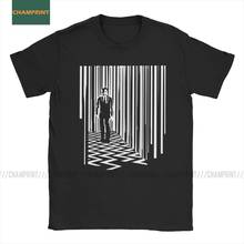 Men Black Lodge Twin Peaks David Lynch T Shirt Film Movie Directed Director Pure Cotton Short Sleeve Tee Shirt Adult T-Shirt 2024 - buy cheap