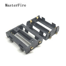 10pcs/lot MasterFire 2 x 26650 Battery Holder SMD SMT Storage Box Case With Bronze Pins 2 slots 2*26650 Batteries Shell 2024 - buy cheap