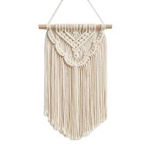 Macrame Wall Hanging Bohemian Style Hand-woven Cotton Rope Tapestry Home Wedding Bedroom Appartement Decoration Wall Macrame 2024 - buy cheap