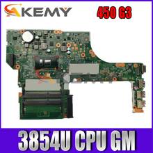 Akemy-modelo X63C para ordenador portátil HP ProBook 450 G3, placa base 3855U CPU 830929-001, placa base 100% probada, DA0X63MB6H1 2024 - compra barato