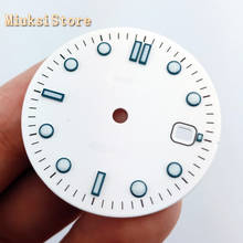 Bliger 31mm sterile white watch dial for ETA 2836/2824 Miyota 8205 8215 821A Mingzhu DG 2813 3804  movement 2024 - buy cheap