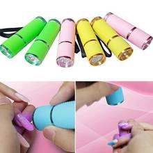 Hot Sale Portable Mini 9 LED Nail Dryer UV Gel Lamp Nail Polish Curing Lamp Flashlight Torch Nail Fast Drying Manicure Tools 2024 - buy cheap