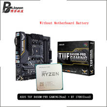 AMD Ryzen 7 1700 R7 1700 CPU + ASUS TUF B450M PRO GAMING Original New Motherboard Suit Socket AM4 Without cooler 2024 - buy cheap
