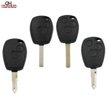 SALE ! 2 Buttons 3 Buttons Replacement Shell Remote Key Case Fob Blank for Renault Megane Dacia Modus Espace Duster Clio 2024 - buy cheap