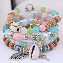 YADA Trendy Natural Seashell Handmade Bracelet&Bangles For Women Multilayer Bracelets Charm Bohemian Crystal Bracelet BT200396 2024 - buy cheap