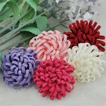 10pcs Mix Ribbon Flower DIY Appliques wedding Decoration Sewing Crafts A203 2024 - buy cheap