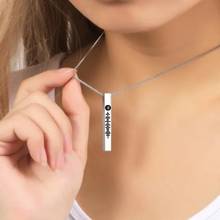 Spotify Song Code Necklace Personalized Music Spotify Code Pendant Bar Bracelet Custom Bar Bracelets,Spotify Code Jewelry 2024 - buy cheap