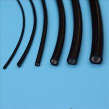 Светящийся оптоволоконный кабель 5mX, черный пластик, ПММА, внутренний диаметр 1 мм, 2 мм, 3 мм, 5 мм, 6 мм, бесплатная доставка 2024 - купить недорого