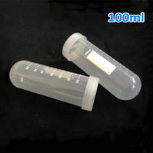 10pcs/pack 100ml scaled plastic centrifuge tubes with screw cap 2024 - buy cheap
