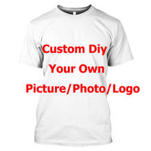 SONSPEE-Camiseta de manga corta para hombre, camisa con impresión 3D, personalizada, con foto, logotipo de estrella, envío directo 2024 - compra barato