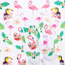 1 folha de adesivo com deslizador flamingo para arte de unha, decalques para transferência de marca d' água e decoração de nail art 2024 - compre barato