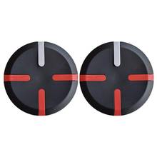 2 pces equilíbrio elétrico scooter roda hub capa prática resistente ao desgaste tampa lateral para xiaomi ninebot/mini pro-preto 2024 - compre barato