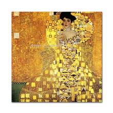 Pintura al óleo de mujer desnuda de Arthyx Gustav Klimt, lienzo abstracto hecho a mano, pinturas de pared de pulgadas para decoración del hogar y sala de estar 2024 - compra barato