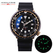 Heimdallr Tuna Diver Watch 300M Waterproof 47mm Black PVD Coated NH35A Sapphire Crystal Automatic Watch Mechanical Luxury Brand 2024 - buy cheap