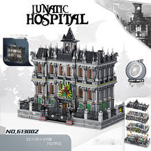 2020 New MOC City Street View Building Blocks Bricks Lunatic Hospital Sanctum Sanctorum MOC- 30628 Toys for Kids Christmas Gifts 2024 - buy cheap