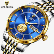 2020 LIGE Fashion Watch Men Automatic Mechanical Tourbillon Clocks 316L Steel 100 Waterproof Watches Top Brand Luxury Mechanical 2024 - buy cheap