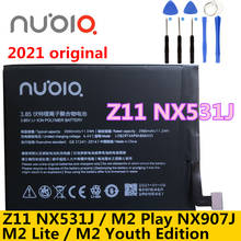 Batería para teléfono móvil, pila Original para ZTE Nubia M2 Lite M2Lite NX573J / M2 PLAY NX907J Z11 NX531J, Li3829T44P6h806435, 3000mAh, novedad 2024 - compra barato