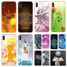 anime Digimon Soft Silicone Case For iPhone 13 12 11 Pro 7 8 6 6s Plus XR XS Max Cover Mini SE 2020 Funda Etuis 2024 - buy cheap