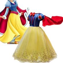 Платье «Холодное сердце» платье для девочек «Эльза 2», «Анна» маскарадный костюм принцессы платье «Снежный Хэллоуин», Детский костюм, платья для детей от 4 до 10 лет, Vestidos 2024 - купить недорого