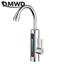 DMWD Household Electric Water Heater Instant Heating Faucet Hot cold Dual-use Tankless Tap Quickly Heating LED Display Kitchen 2024 - buy cheap